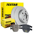 TEXTAR Bremsscheiben+Beläge AUDI A1,A3, SEAT, SKODA, VW, Hinten PR.-NR. BEACHTEN