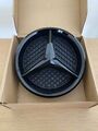 Für 2016-22 Mercedes Benz E serie W213 grill Abzeichen Schwarz Stern Emblem Logo