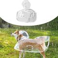 Hunde Regenmantel mit Kapuze Haustier Regenbekleidung Regenponcho zum