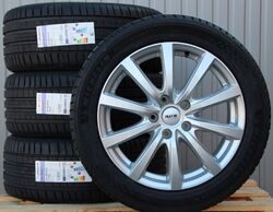 VW Bus T5 T6 T6.1 Multivan Satz Räder Alufelgen P69 silber Michelin Sommerreifen