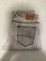 TOMMY HILFIGER Herren Jeans Hose W34 L32 Regular Fit Straight Grau Denim