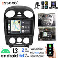 Autoradio 64GB Android 13 Carplay GPS Navi WiFi RDS Kamera Für VW Beetle 2001-10