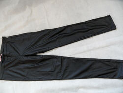 TANDEM stylische Leggings in Kunstlederoptik schwarz Gr. 38 TOP KB520