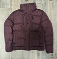 ZARA Winterjacke Jacke gesteppt Daune Kapuze L warm weich