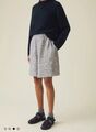 TOAST Leinen Space Check Shorts XS - oversized