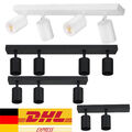 Deckenstrahler LED 2-4 flammig schwenkbar Deckenlampe Spot Deckenleuchte GU10