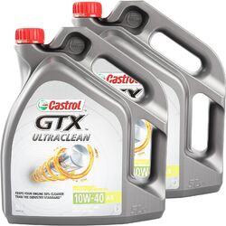 10L CASTROL 10W-40 MOTORÖL GTX 10W40 API SP ACEA A3 B4 501.01 505.00 229.3 226.5