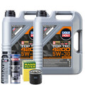 Motoröl 5W30 LIQUI MOLY Top Tec 4200 10L +MANN Ölfilter +Spülung +Cera Tec