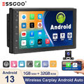 Autoradio Android13 7 Zoll KAM Carplay Android Auto 2 DIN 32G GPS NAVI USB FM BT