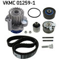 SKF VKMC 01259-1 Wasserpumpe Zahnriemensatz für SEAT VW SKODA AUDI Komplett