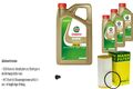 MANN-FILTER Ölfilter 8 L Castrol EDGE 5W-30 LL Titanium für VW Tiguan 2.0 TSI