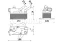 Ölkühler Automatikgetriebe MAHLE für BMW 5 (F10)