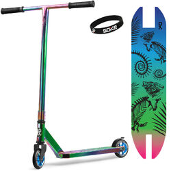 Stunt Scooter Roller SOKE PRO STREET Kickscooter mit ABEC 9 Kugellager neochrome