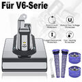 V6 9000mAh Für Dyson V6 Akku Ersatzakku DC58 DC59 SV03 SV09  DC62 DC61 SONY-CELL