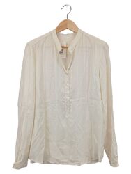 STELLA MCCARTNEY Damen Bluse Creme Seide Gr. 42