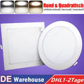 LED Panel Ultraslim flach Einbaustrahler Deckenleuchte Spot 3/6/9/12/15/18W/24W