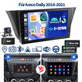 Android13 Autoradio DAB+ 32G CarPlay KAM GPS Nav WIFI BT Für Iveco Daily 2014-21
