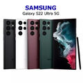 Neu Samsung Galaxy S22 Ultra 5G SM-S908U 128GB Freigeschaltet Smartphone Android