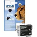 5 Original Epson T0711 Tintenpatronen Stylus DX6000 black schwarz