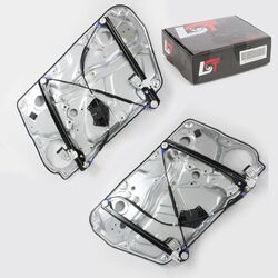 2x Fensterheber elektrisch mit Metallplatte vorne links rechts für VW PASSAT 3B