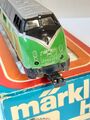 Märklin 3021.12 V200 060 als Bauzuglok oder Länderbahn. Klarsichtscheiben.