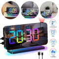 Digital Projektionswecker RGB LED Wecker mit Zeitprojektion Uhrenwecker Zeige
