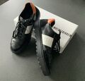 BIKKEMBERGS SNEAKER SCHWARZ/WEISS/ORANGE Gr 43 Wie NEU