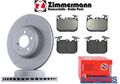 ZIMMERMANN BREMSENSATZ PERFORMANCE GELOCHT 370 mm VORNE BMW 3ER F30 F31 F33 F32