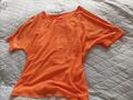 Judith Williams 34 Blusenshirt 2lagig, Orange, Mit Nietenbesatz,  Gebraucht 