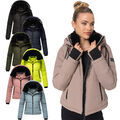 Navahoo Damen Winter Stepp Jacke Steppjacke Übergangsjacke gesteppt Herbst B981