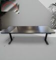 NEUWARE Schreibtisch elektrisch höhenverstellbar schwarz Tisch 200x80 est0093