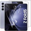 2X Panzerfolie ( Display + Kamera ) für Samsung Galaxy Z Fold 5 5G Glasfolie TPU