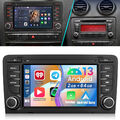 7" Für Audi A3 S3 RS3 8P 8V Apple Carplay Android 13 Autoradio GPS SWC Navi 64GB