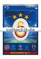 Panini Adrenalyn XL Champions League 14/15 - 15 - Galatasaray Istanbul Team-Logo