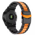 Quick Fit Titan Metall Armband Für Garmin Fenix 8 7X 6X Pro 5X Plus 51mm Ersatz