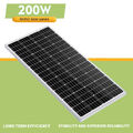 200W Solarpanel Solarmodul Photovoltaikmodul IP65 Wasserdichtes Solarladegerät