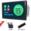 DAB+10.1" QLED Android 13 Octa Core Doppel 2 DIN Autoradio GPS Bluetooth CarPlay