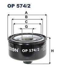 Filtron Op574/2 Ölfilter für VW LT 28-35 II Bus + 28-46 II Kasten 1997-06