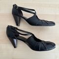 ** TAMARIS ** Chice Pumps Riemchen  Gr. 40 Schwarz * GUTER ZUSTAND *