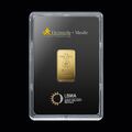 Goldbarren 10 g Gramm  999.9 Gold Heimerle + Meule  original geblistert