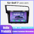 Für Golf 7 2013-2017 10'' Android 13 Autoradio GPS Nav USB Bluetooth SWC 2+64G