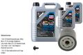 BOSCH Inspektionspake 7 L LIQUI MOLY Top Tec 4600 5W-30 für Chrysler Voyager IV