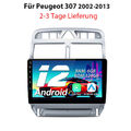 Android12 6+128G Autoradio GPS Navi WIFI RDS BT FM Für peugeot 307 2007-2013 DAB