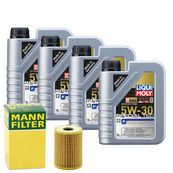 Motoröl 5W30 LIQUI MOLY Special Tec F 4L +MANN Ölfilter