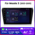 9" Für Mazda 3 BK 2003-2009 Autoradio Android 13 GPS Navigation Carplay 6+128GB