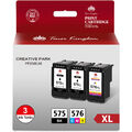 1-3x Patronen für Canon PG-575XL CL-576XL PIXMA TS3550i TS3551i TR4750i TR4751i