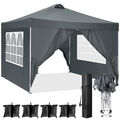 Pavillon 3x3/3x6/3x9m Pavilon UV-Schutz Gartenzelt Partyzelt Stabil Wasserdicht!