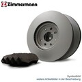 Bremsscheiben Set + Beläge ZIMMERMANN für AUDI A8 D2 4D2 4D8 quattro
