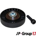 Umlenk-/Führungsrolle Keilrippenriemen JP GROUP 4318300800 für RENAULT CLIO 2