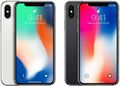 Apple iPhone X 64GB 256GB Spacegrau Silber WIE NEU FACE ID Defekt